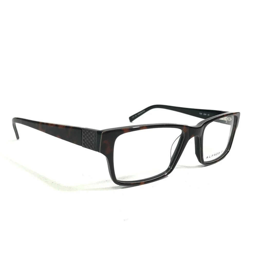 Alfred Sung Eyeglasses Frames AS4954 C13 TOR Tortoise Rectangular 56-19-140